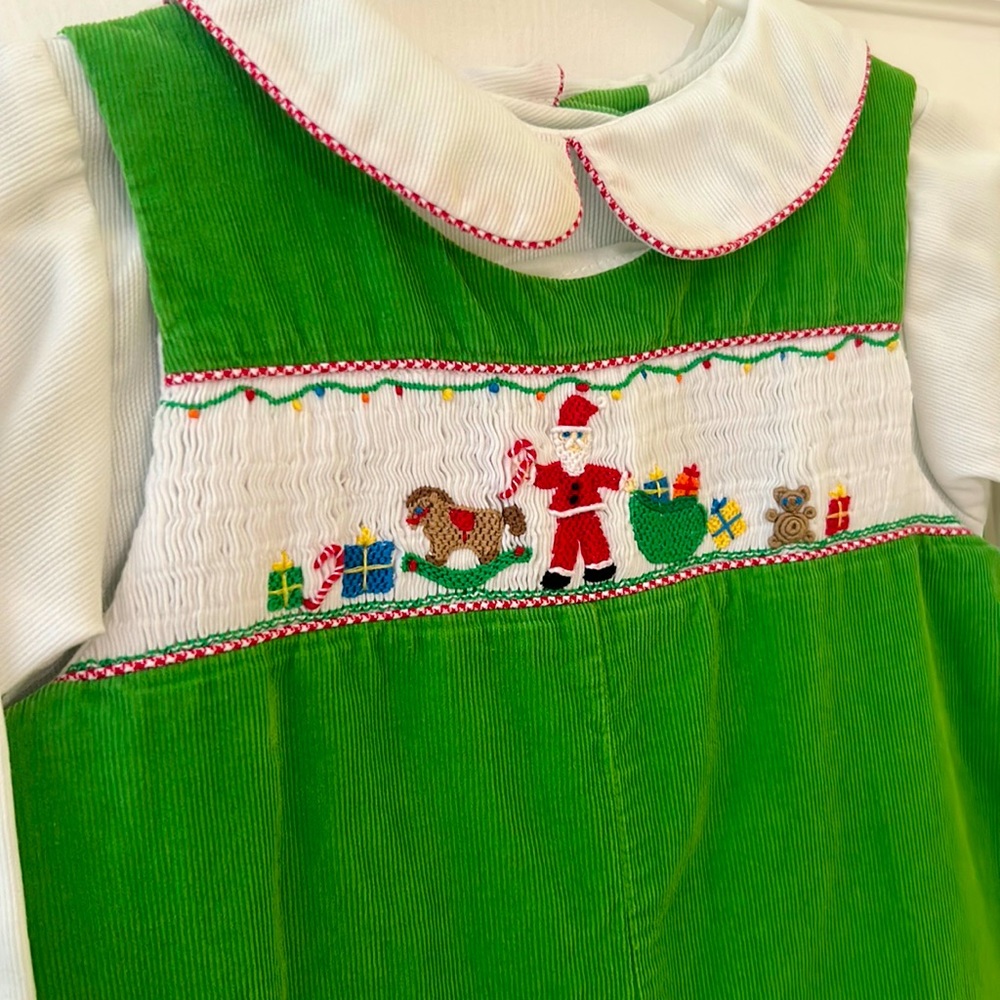Boys Christmas Romper. 18M